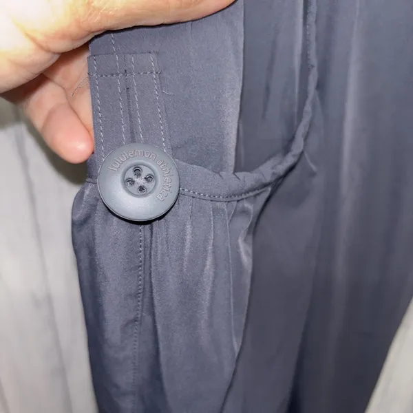 Womens Size 6 Lululemon Dance Studio Fleece Line Pants - Image 2