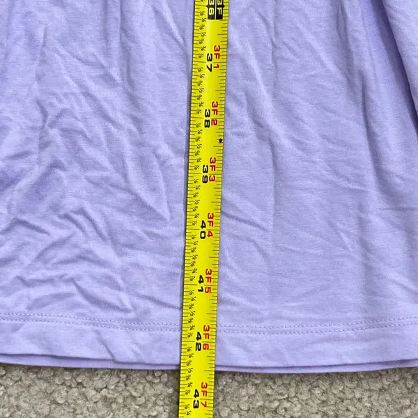 Old Navy Fit & Flare Cami Midi Dress Lavender Aure Large Casual Sundress Rayon - Image 9