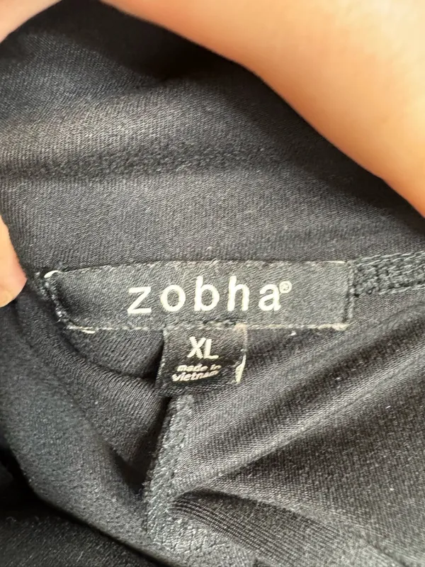 Zobha Black High-Rise Leggings - Image 4