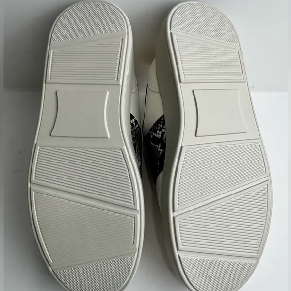 Roberto Cavalli leather White and Gold Women's Sneakers - Image 14