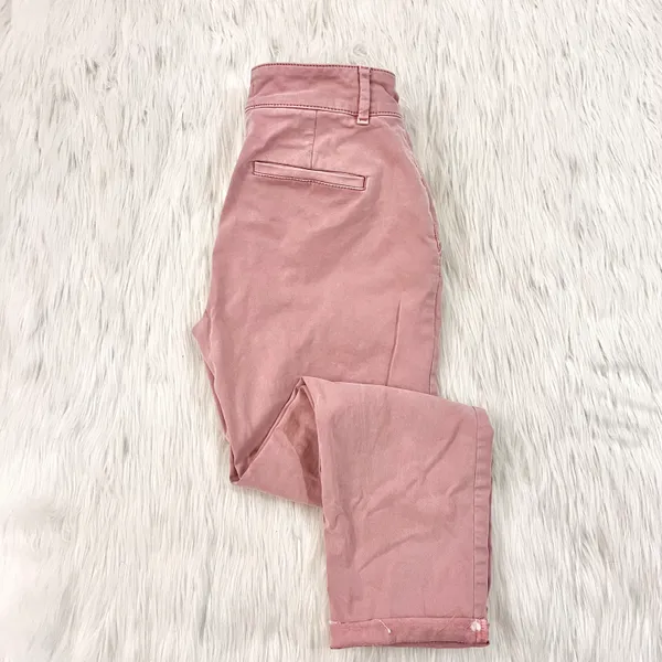 Loft Frayed Girlfriend Chinos - Image 2