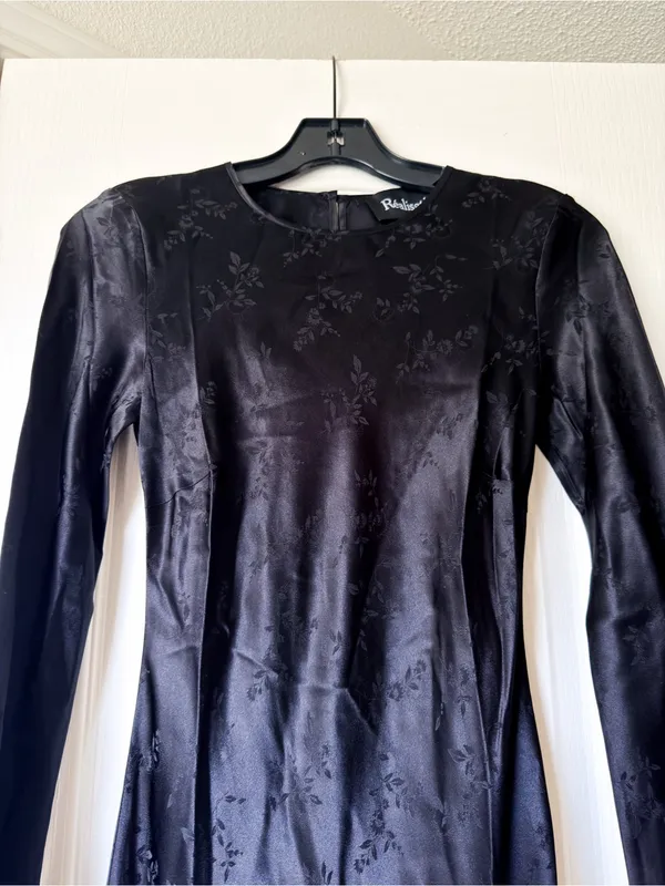 Réalisation Par The Owens Silk Midi Dress Voodoo XS NWT - Image 5