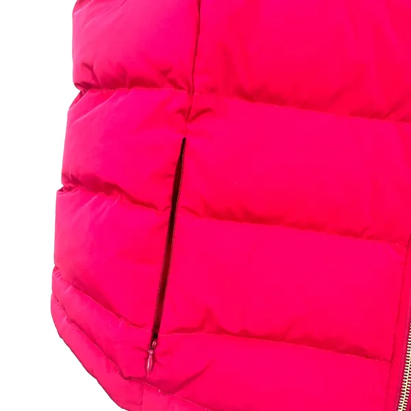 Talbots Size XL Petites Vest Red Puffy‎ Down Insulated Winter Quilted Outerwear - Image 3
