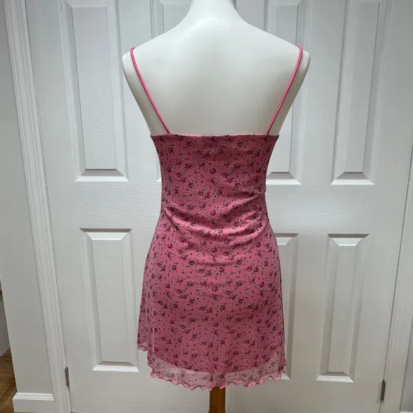 Urban Outfitters Women's Pink Dress - Size S.‎ - Image 15