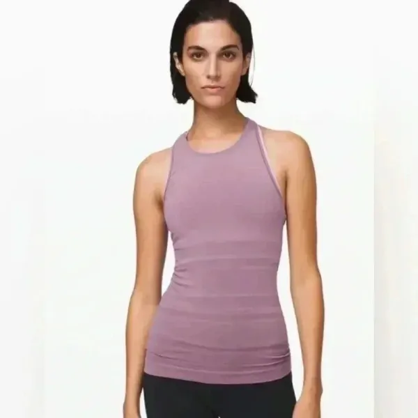 Lululemon Athletica‎ Gleam and Glow Tank Frosted Mulberry - Image 7