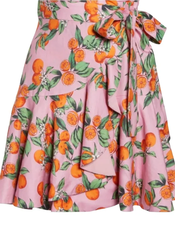 Finders Keepers Aranciata Wrap Dress Size Small - Image 8