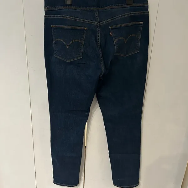 Levi's Dark Blue Skinny Women's Jeans elastic waist - Image 9