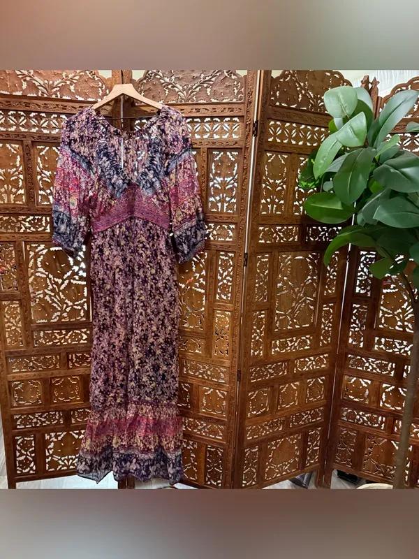 Free People Golden Hour Border Maxi Dress - Image 2