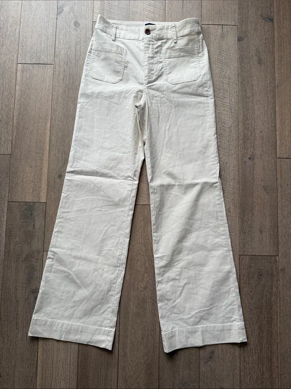 J. Crew Lizzie Wide Leg Pants Size 26 - Image 3