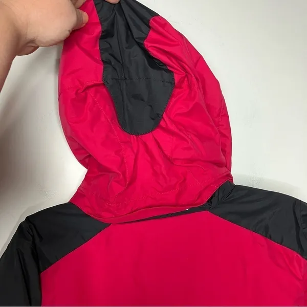Columbia Sherpa lined coat size large hot pink‎ white black - Image 12