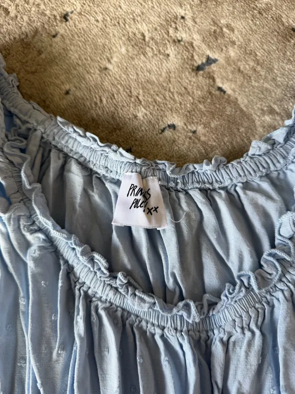 Princess Polly Blue Romper - Image 3