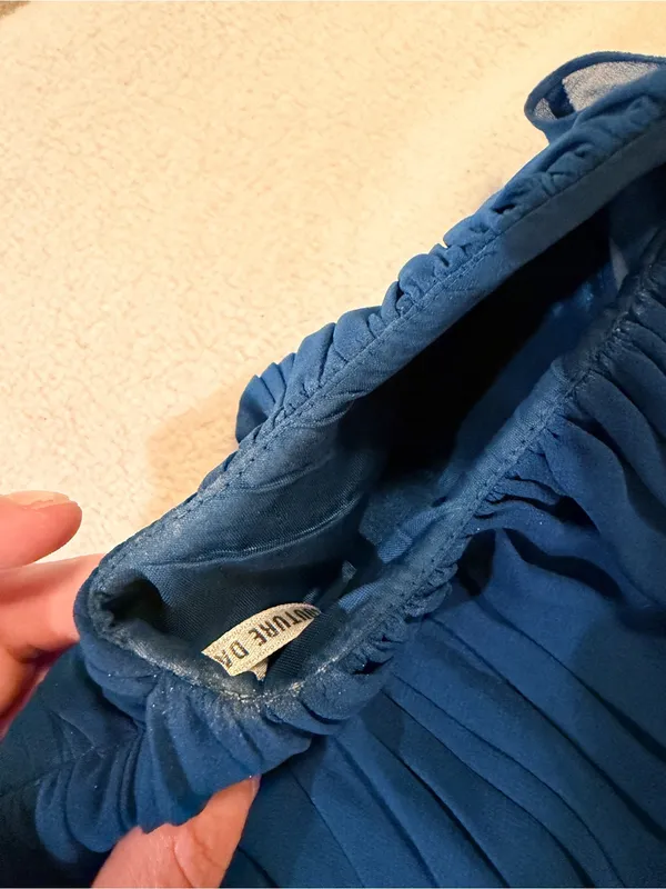Women’s Blue Daymor Formal Dress - Image 4