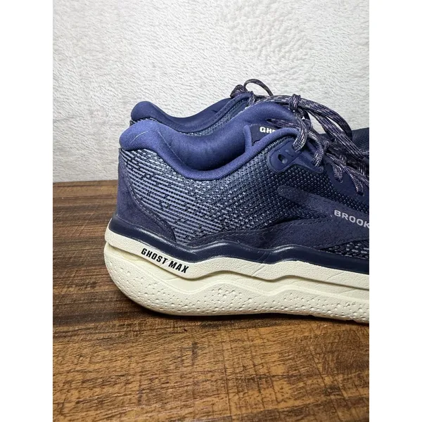 Brooks Ghost Max 2 Women's Running Walking Shoes Size 8 Navy Blue Gorpcore Work - Image 2