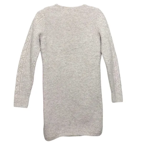 525 America Tessa Cable Knit Sweater Dress Beige‎ Cashew Heather Revolve - Image 5