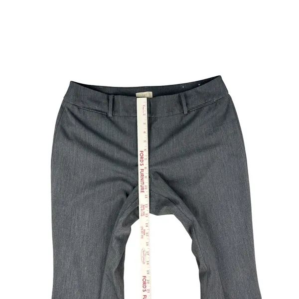 LOFT Curvy Dress Trouser Pants Bootcut Charcoal Gray Size‎ 14 - Image 4
