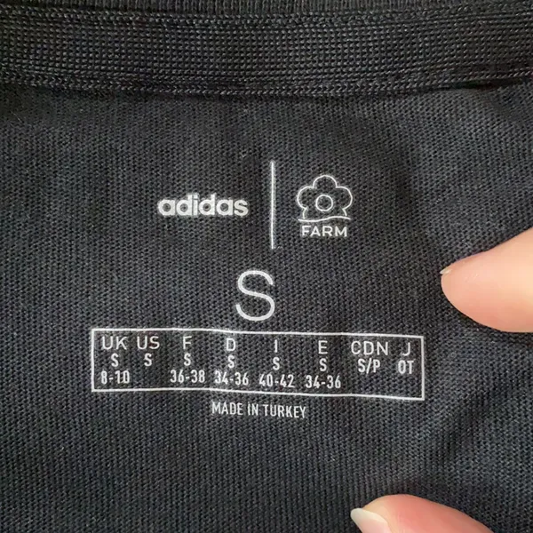 Adidas x Farm Rio black butterfly t-shirt - Image 10