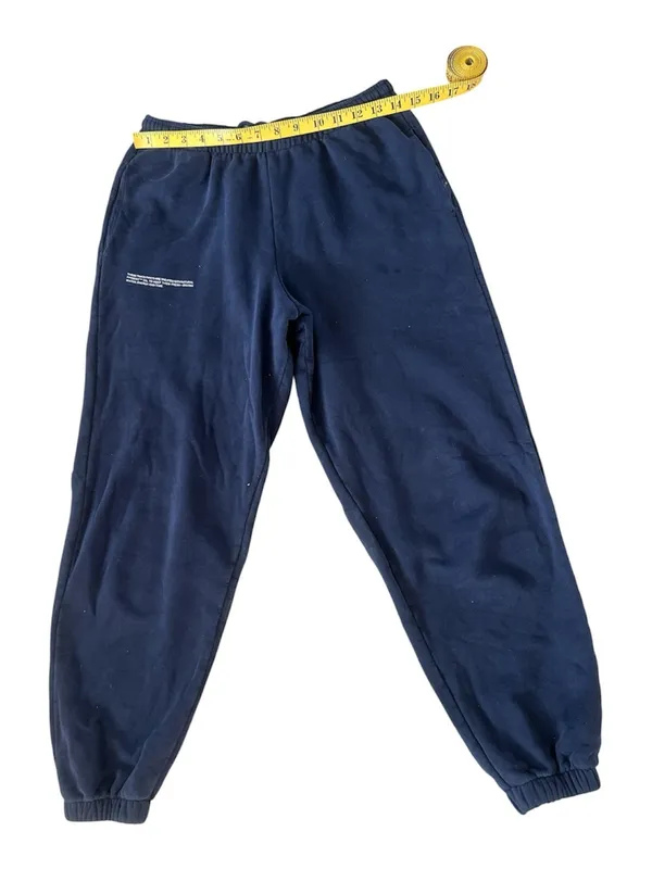 Pangaia Unisex Navy Blue Heavyweight Sweatpants Joggers Size S - Image 6