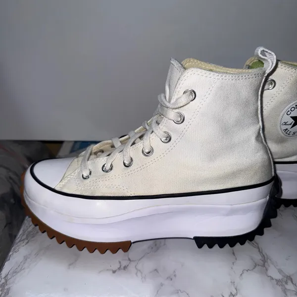 Converse Run Star Hike High Top Womens 7 Platform Lugged Sneakers Streetwear‎ - Image 8