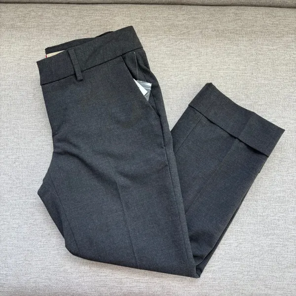 Vintage Gap Y2K Carpis Cuffed Cropped Dress Pants Size 0 Office Siren Indie NWT - Image 3
