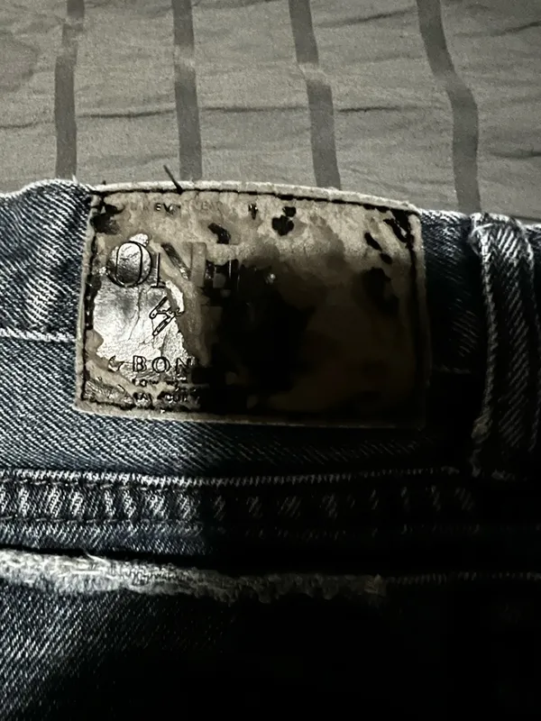 One X One Teaspoon For Free People Bonitas Low Rise Button Fly Raw‎ Hem Shorts - Image 7