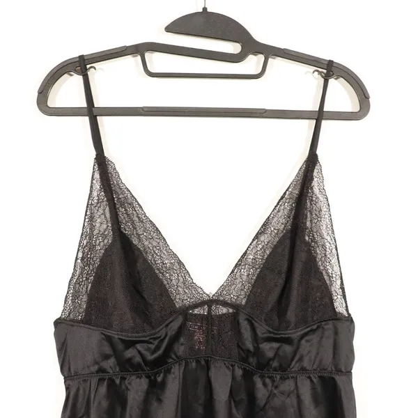 Victoria's Secret NWOT Black Lace Cami Size L - Image 7