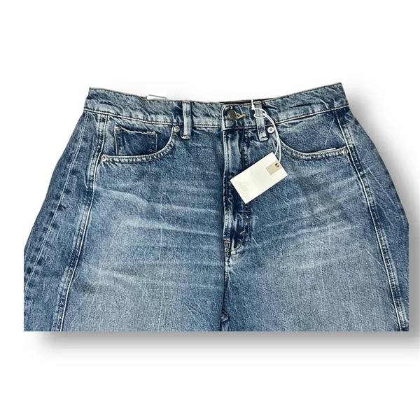 Good American 8/29‎ Extreme Barrel Jeans Indigo Balloon Wide Leg High Rise 90s - Image 7