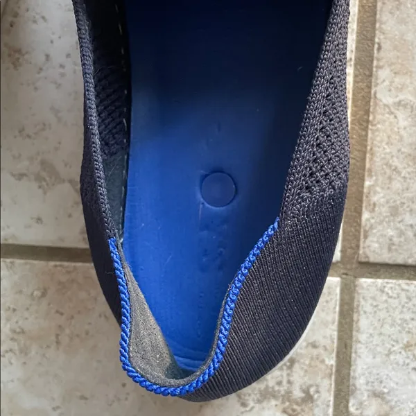 Rothy's Maritime Lattice Stitch Sneakers Navy - Image 10