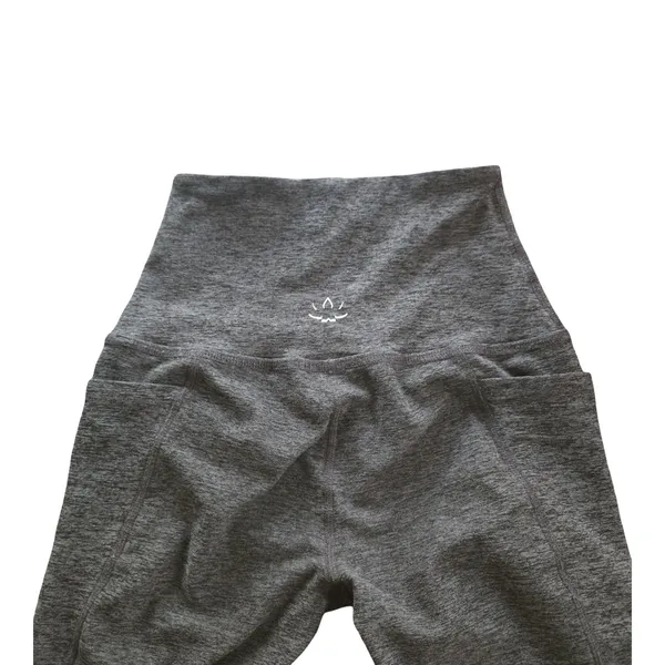 Beyond Yoga Gray Spacedye Leggings Size: XXS - Image 5