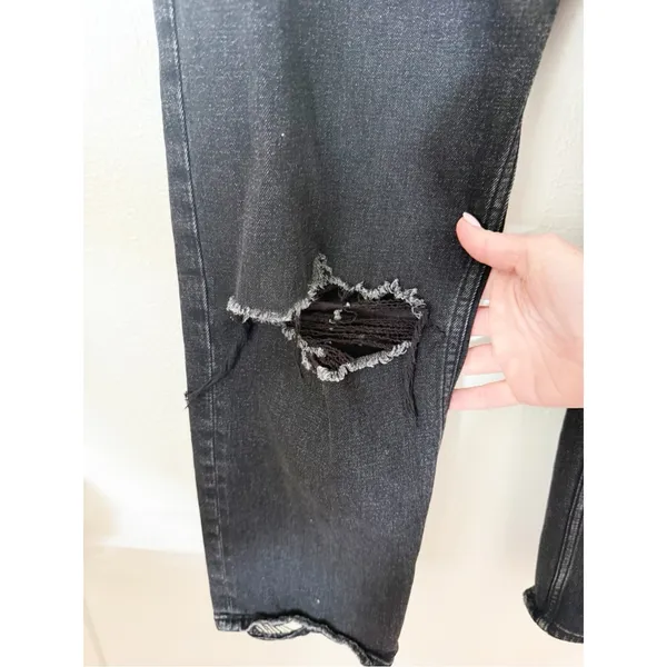 Abercrombie & Fitch The Ankle Straight Ultra High Rise Jeans Sz 8 - Image 5