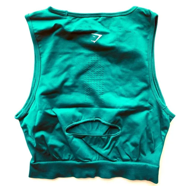 Gymshark L Sweat Seamless Midi Tank - Image 3