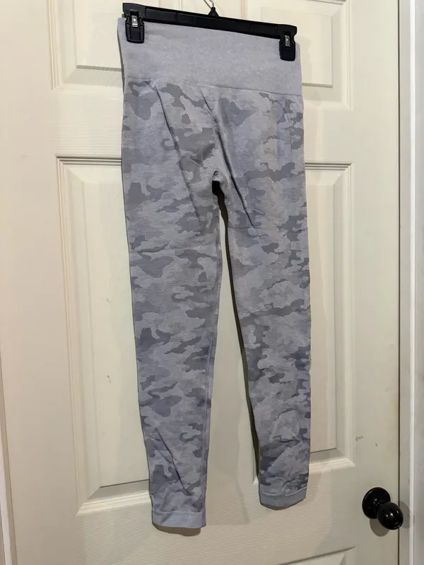 Grey Camo Leggings  - Image 2