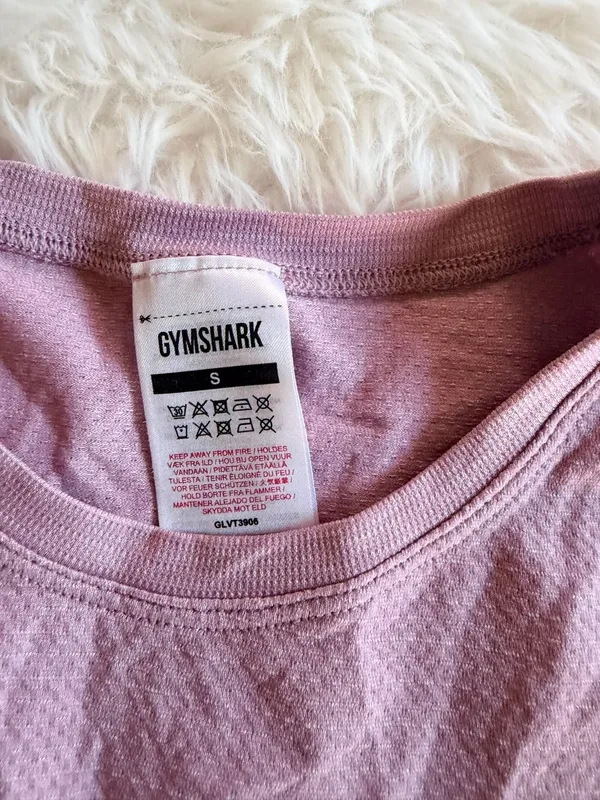 Gymshark Essential Seamless Tank Top - Light Purple/Lavender - Image 3