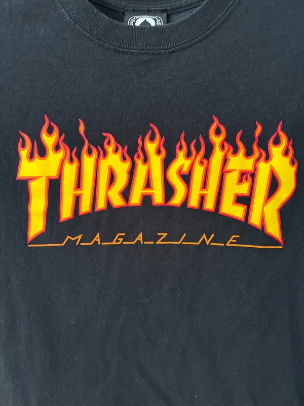 Thrasher Skate Mag Flame T-Shirt - Image 2