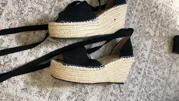 Lace Up Espadrille Platforms - Image 2