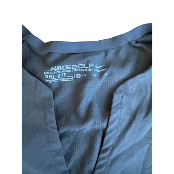 Nike Golf Dri-FIT Women's Black Short Sleeve V‎ Neck Athletic Top - Image 3