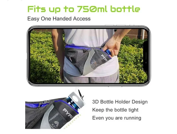 PYFK Hydration Running Belt Fanny Pack - Image 10