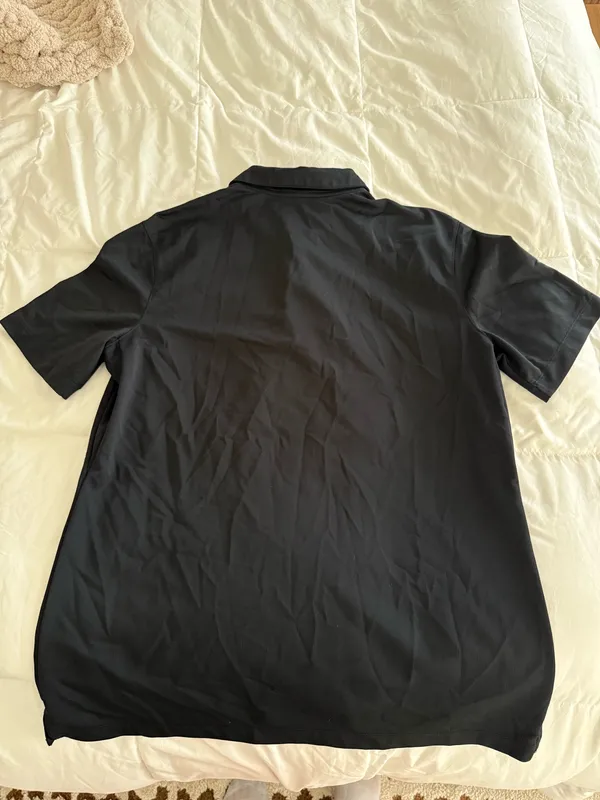 Black Nike polo - Image 2