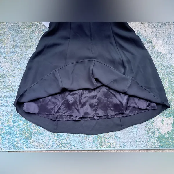 NWT Y2K mini black bow swing cocktail party dress, size 13/14 - Image 11