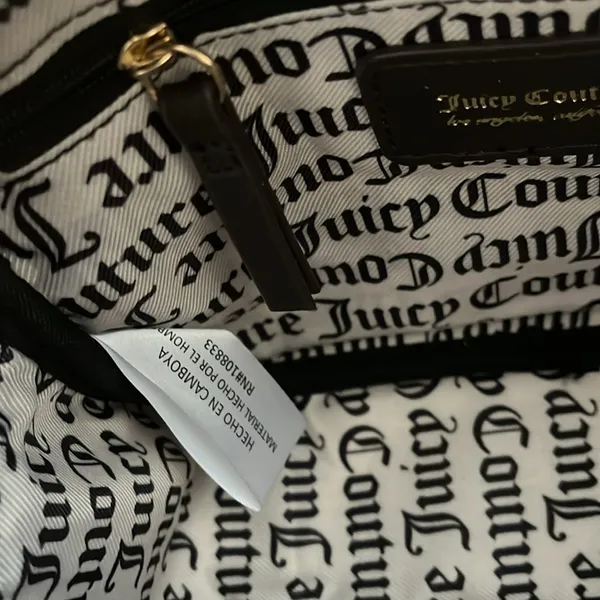 Juicy Couture Velour Y2K Crossbody‎ bag NWT - Image 11