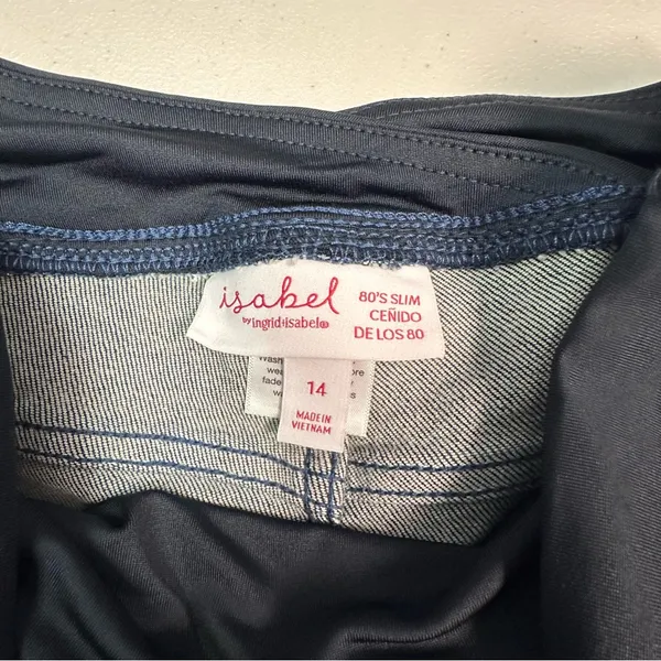 Isabel‎ Maternity by Ingrid & Isabel Dark Blue Jeggings - Image 3