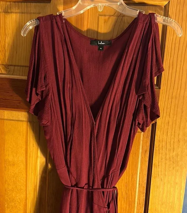 Lulus Wrap Dress - Image 4