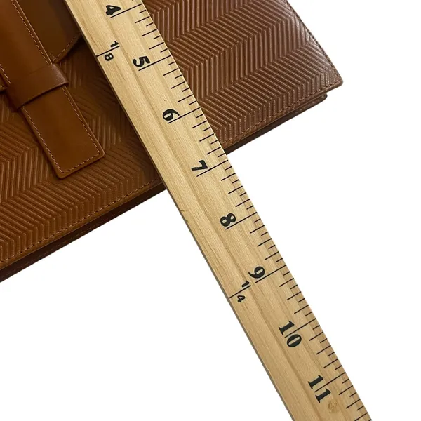Gallery Originals Brown Leather Crossbody Bag Purse Made In Spain‎ - Image 9