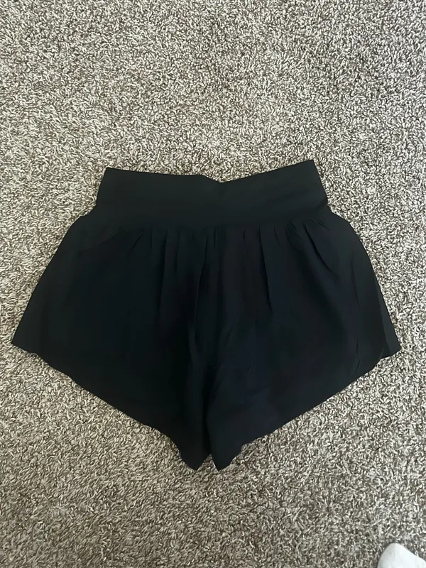 Black Fabletics Running Shorts Women’s XS - Image 2
