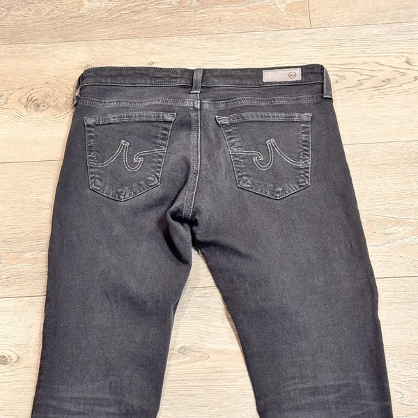 AG Adriano Goldschmied The Legging Jeans Womens Size 26 Black Super‎ Skinny - Image 5