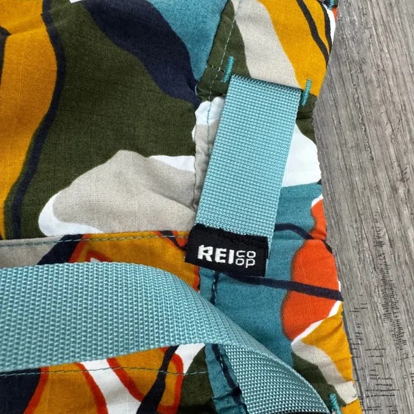 REI Co-op Active Shorts Colorful Print Drawstring Lightweight Womens Large - Image 4