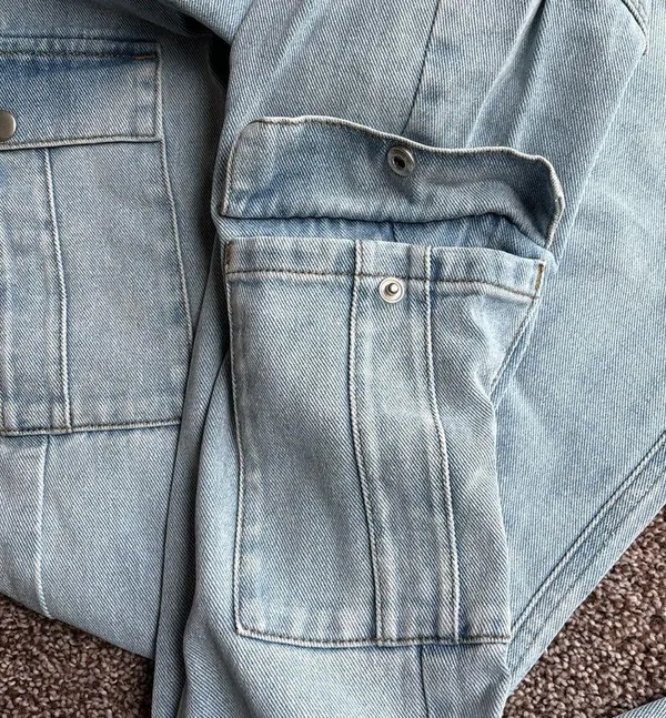 Pacsun High Rise Bootcut Jeans w/ Cutout - Image 4