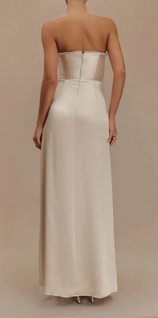 Meshki Larissa Dress Satin Maxi - Image 2