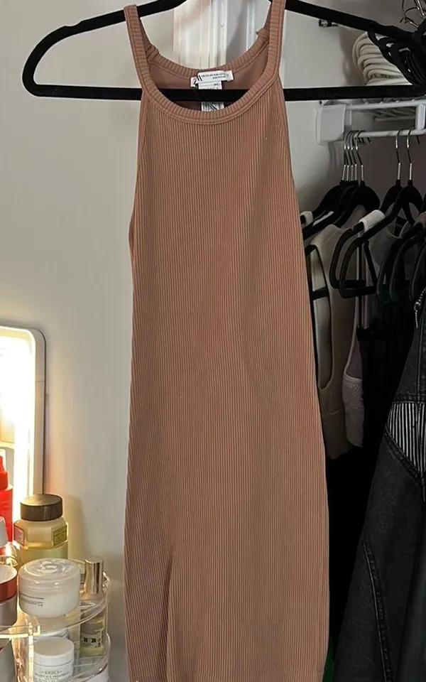 Zara Ribbed Mini Dress - Image 2
