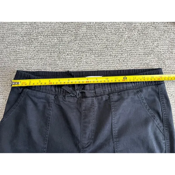 Maurice's Womens Black Cargo Jogger Pants‎ Size L Regular Utility Drawstring Stretch - Image 6