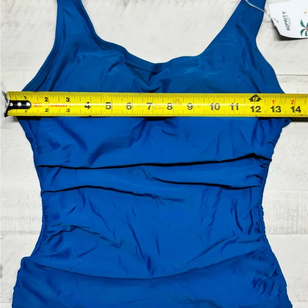 B2prity Tankini Slimming Tummy Control Bathing Suit Drawstring with Skirt - Image 6